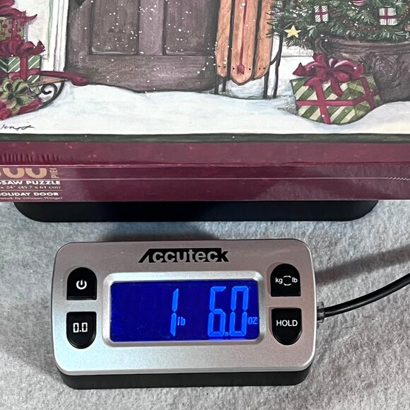 Lang "Holiday Door" 500 Piece Jigsaw Puzzle By Susan Winget Easel Style 18"x24" - Picture 12 of 12